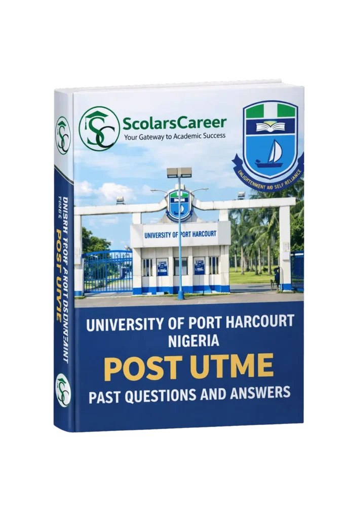 uniport post Utme Past questions and answers