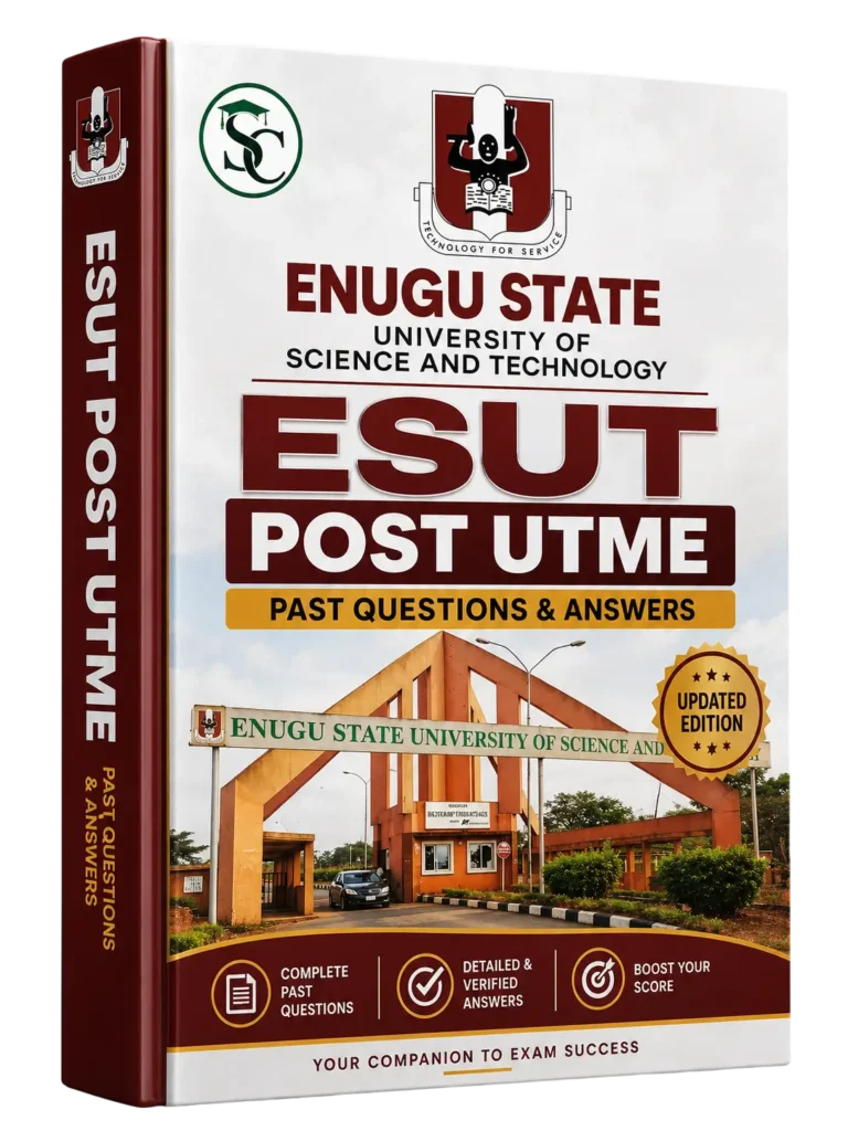 ESUT post Utme Past questions and Answers