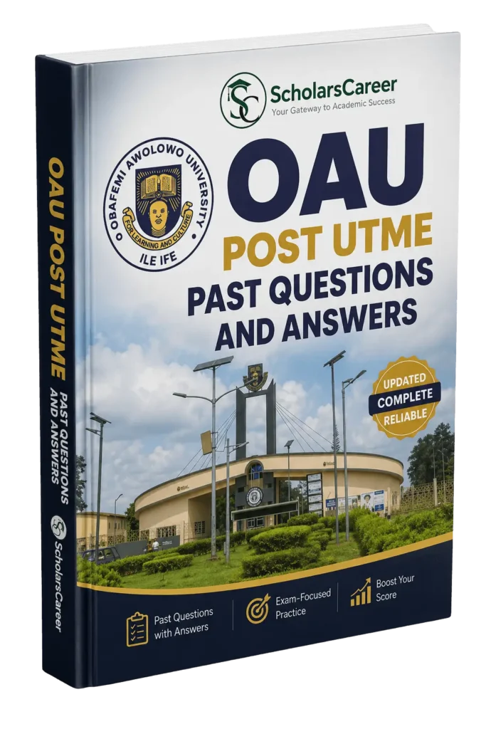 OAU Post Utme Past questions and answers