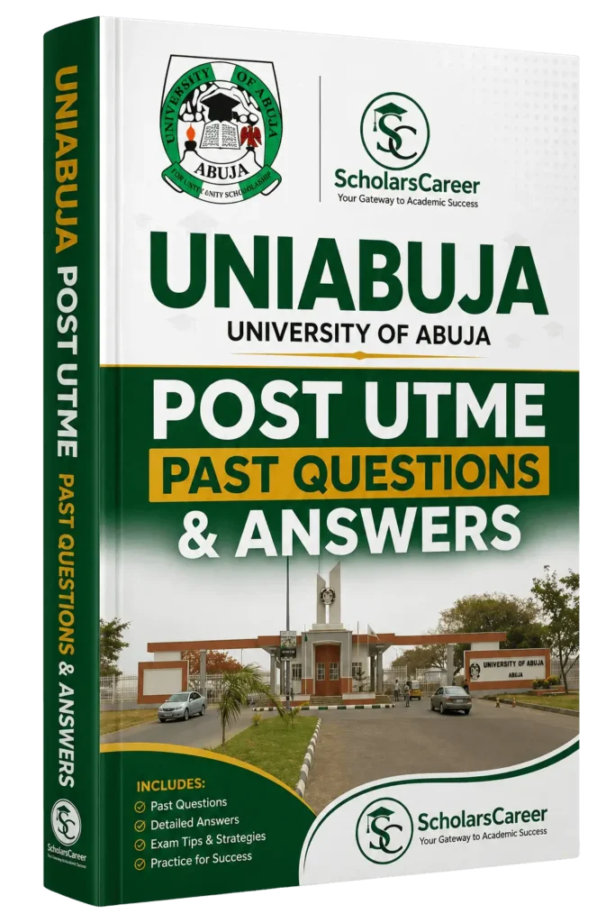 UNIABUJA Post UTME Past Questions and Answers